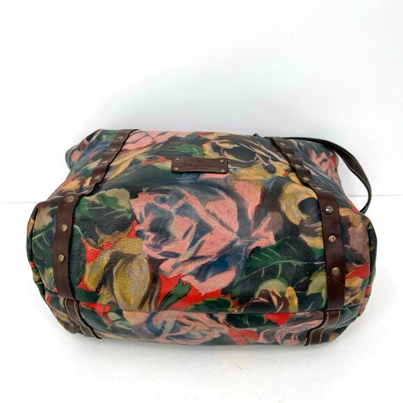 Patricia Nash women’s floral leather large  tote computer bag - Picture 13 of 16